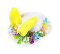 Cappello da coniglietto per bambini, copricapo per le vacanze, cappello di Pasqua per bambini, per cacce alle uova, carnevale, feste di compleanno, riunioni di famiglia, celebrazioni