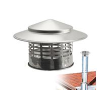 Cappello da - Copertura di ventilazione esterna, protezione da condotti in acciaio inossidabile | Pass, lucido, taglierina d'aria, tappi di scarico resistenti a int