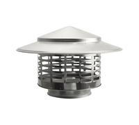 Cappello da - Copertura di ventilazione esterna, protezione da condotti in acciaio inossidabile | Pass, lucido, taglierina d'aria, tappi di scarico resistenti a int