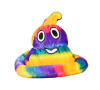 Cappello da costume di cacca di peluche per cosplay invernali per ragazzi,