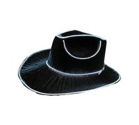 Cappello Da Cowboy A LED - Cappello Da Cowgirl Western Con Clowstring Per Abbigliamento Per Adulti Accessorio Per Le Feste A Tema Cowboy | Festa A Tema Halloween Party Cosplay Costume