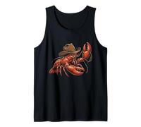 Cappello da Cowboy Aragosta Yee Claw Funny Western Southern Canotta