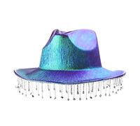 Cappello da cowboy con strass, da sposa, cowboy, per addio al nubilato, feste nuziali, per addio al nubilato
