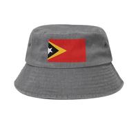 Cappello da cowboy della Repubblica Democratica di Timor Est nero retrò e alla moda adatto a tutti i tipi di attività all'aperto, grigio, Taglia unica