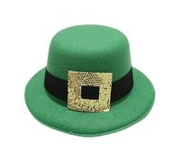 Cappello da cowboy irlandese, cappello verde per festa di San Patrizio, cappello da uomo, decorazione glitterata, per donne e ragazze, per travestimenti, feste in maschera, feste irlandesi