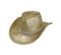 Cappello da cowboy occidentale cappello da cowgirl in stile retrò per il