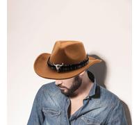 Cappello da cowboy occidentale Cappello da esterno estivo Cappello da cowgirl
