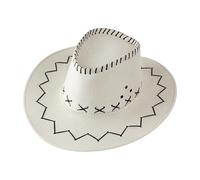 Cappello da cowboy per bambini, in finta pelle scamosciata, per l'avventura, per giocare in stile occidentale, per tutte le stagioni (beige2, taglia unica)