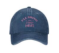 Cappello da Cowboy Regolabile con Scritta I'll Bring The Dance Moves, Berretto da Baseball alla Moda, Regalo per Camionista, per Donne e Uomini