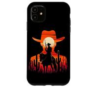 Cappello da cowboy Texas Rodeo Bull Western Cowboy Wild West Custodia per iPhone 11