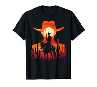 Cappello da Cowboy Texas Rodeo Bull Western Cowboy Wild West Maglietta