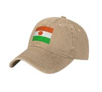 Cappello da Cowboy The Niger Flag Donna Uomo Snapback cap Regolabile Cappello Trucker Moda Cappellino da Baseball per Tennis All'Aperto Estivo