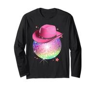 Cappello da Cowgirl Rosa con Strass Maglia a Manica