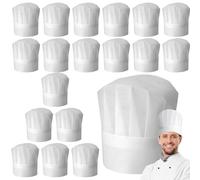 Cappello Da Cuoco,20 Pezzi Cappello Da Cucina,Cappelli Da Cuoco Regolabili,Berretto Da Cuoco Per Cucina,Ristorante,Casa,Catering,Domestica,Catering,Feste Di Cucina,Barbecue