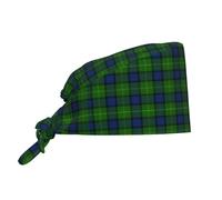 Cappello da Cuoco Clan Muir Tartan Cappello da Chef Soft Bandana Vintage Cappelli da Cuoco per Ristorante Uomo/Donna Catering