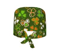 Cappello da Cuoco Cute St.Patrick's Day Cappellino da Chef Soft Cuffietta Chirurgica Vintage Cappelli da Cuoco per Ristorante Uomo/Donna Catering