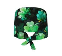 Cappello da Cuoco Cute St.Patrick's Day Cuffietta Chirurgica Vintage Cappello da Chef Elastico Cappellino da Chef per Cucina Catering Ristorante