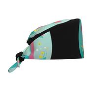 Cappello Da Cuoco Easter Egg Pattern Cappello Da Chef Elastico Bandana Traspirante Cappelli Da Cuoco Per Cucina Ristorante Catering