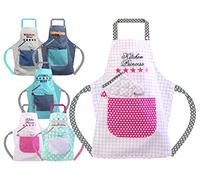 Cappello da cuoco in taglia unica o grembiule da cucina & guanto da cucina disponibile in 2 dimensioni - per ragazzi e ragazze in 4 varianti - amorevole Design e lavorazione di alta qualità,7-12 Jahre