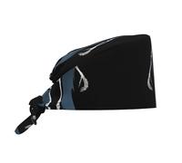 Cappello Da Cuoco Scary Skeleton Ghost Cappelli Da Cuoco Regolabile Cappellino Da Chef Traspirante Bandana Per Grigliare Catering Ristorante