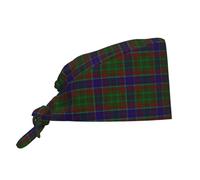 Cappello da Cuoco Scottish Clan Adams Tartan Plaid Bandana Soft Cappelli da Cuoco Vintage Cappello da Chef per Catering Cucina Ristorante
