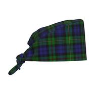 Cappello da Cuoco Scottish Clan Macewen Ewen Tartan Cappelli da Cuoco Soft Cuffietta Chirurgica Traspirante Cappello da Chef per Ristorante Uomo/Donna Catering