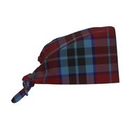 Cappello da Cuoco Scottish Clan Mactavish Tartan Cappello da Chef Traspirante Cappelli da Cuoco Soft Cuffietta Chirurgica per Cucina Catering Uomo/Donna