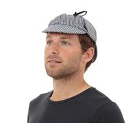 Cappello Da Detective Deerstalker Sherlock Holmes Per Adulti Nuovo