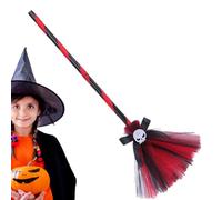 Cappello da di Halloween per ragazze, da favola di Halloween, costume da, cappello per cosplay, scopa, per giochi di ruolo, feste in costume, sfilate, cosplay
