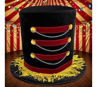 Cappello da direttore del circo, accessorio per il cappello da cocchiere del