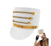 Cappello Da Direttore Di Circo Accessorio Per Cosplay Cappello A Cilindro | Accessorio per Banda Musicale Per Spettacoli Dal Natale Travestimenti Feste Carnevale Halloween Riunioni Familiari