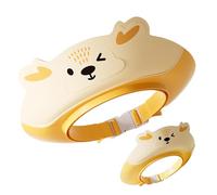 Cappello da doccia da bagno, cappello per shampoo per baby shower - Shampoo pieghevole visiera aderente da bagno da bagno testa - ragazzi ragazze acconciatura lavaggio protettivo