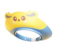 Cappello da doccia per bebè, visiera per bagnetto - Visiera da bagno morbida per bambini Scudo per doccia a forma di cartone animato - Visiera per il lavaggio dei capelli Protezione per occhi e