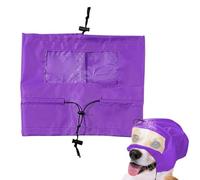 Cappello da doccia regolabile per cani, Cappello da bagno per cani, protettivo da bagno impermeabile per cucciolo | di protezione per il degli animali domestici imperme
