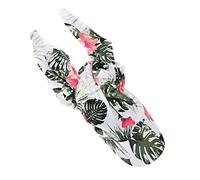 Cappello da donna alla moda, hijab, floreale, elasticizzato, multicolore, per musulmani, hijab, cappello morbido, Beige, Taglia unica