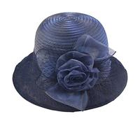 Cappello da donna con sole estivo, anti UV, in organza, per matrimonio, donna, cerimonia chic ed elegante, berretti, berretti e cappelli, derby, estivo, leggero, capeline da cerimonia, cocktail, party