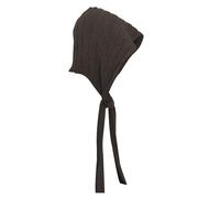 Cappello da donna fatto a mano all'uncinetto, elegante scialle francese avvolgente sciarpa lavorata a maglia tutti i copricapi abbinati lavorati a maglia, Caff, Taglia unica