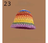 Cappello Da Donna In Paglia Intrecciato Dolce Con Visiera Larga Per Sole Al Mare