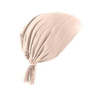 Cappello da donna musulmano elastico etnico Hijab tinta unita regolabile piccolo tappo tubo avvolto turbante cappello invernale soldato cacciatore cappello con occhiali, S, Taglia unica