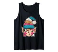 Cappello da Elfo Sorridente Modello Gioia di Vacanza Canotta