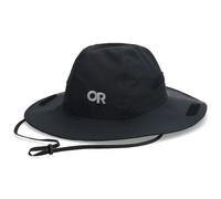 Cappello da escursionismo Outdoor Research helium rain full brim hat (Nero) Unisex S-M
