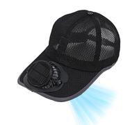 Cappello da Fan con Alimentazione Solare - Maglie di Cappello da Sole Desig Traspirante | Accessorio di Raffreddamento A Punta A Punta | Travel Estivo per La della Spiaggia Sportiva All'aperto |
