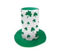 Cappello da festa di San Patrizio, cappello irlandese a forma di trifoglio, accessori per il giorno di San Patrizio, puntale per albero di scena per adulti e adolescenti,