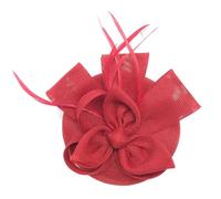 Cappello Da Festa Per Tè Con Fermaglio Capelli Rimovibile Accessori Eventi In Chiesa Sposa La Evento Damigelle Copricapo Con In Rete