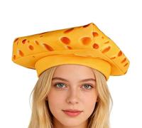 Cappello da formaggio - Novità Cappello da Festa Realistico, Bel Cappello Cheesecake Per Halloween Natale | Festa Cosplay Festival Vacanze Giardino Quotidiano Inverno Outdoor Trucco Costume Foto di