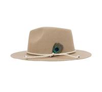 Cappello da gentiluomo in lana morbida unisex design perfetto per gli appassionati di moda e collezionisti cappello derby in lana multiuso, cm, L