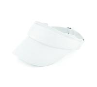 Cappello Da Golf E Tennis Unisex Con Visiera Sole In Cotton Twill Nuovo