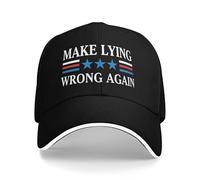 Cappello da Golf FDT 8647 con Scritta Rendi la menzogna sbagliata di n