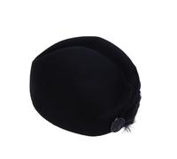 Cappello da hostess da donna Cappello da assistente di in lana di piume