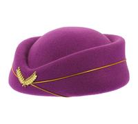 Cappello Da Hostess Donna Dell'aereo Uniforme Di Assistente Volo